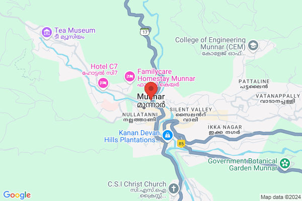 R148M THM DELUXE ROOM location  Munnar Idukki KL