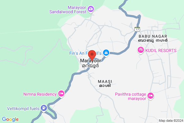 R3M HRR DELUXE ROOM (1 KING SIZE BED ) location  Marayoor Idukki KL