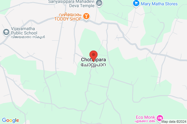 R18V EA ONE 3 BED ROOM COTTAGE location  Chottupara Idukki KL