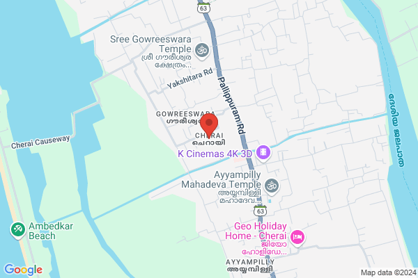 R10K LL TWO ROOM VILLA location  Cherai Kochi Ernakulam