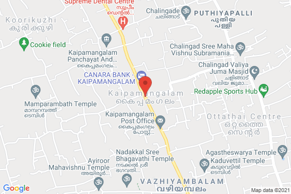 KADABAM TUBER location  Kaipamangalam, Kerala 680681, India