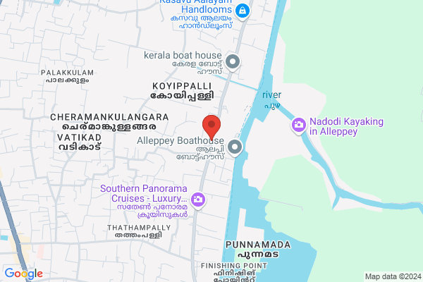 R11A PLR GARDEN VILLA location  Punnamada Finishing Point Mullakkal