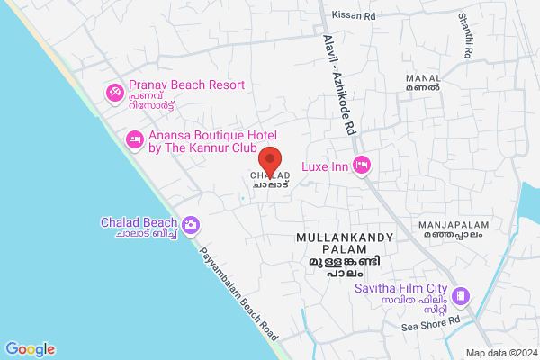 R1KNR ABH NON SEA FACING ROOM location  Chalad Kannur Kannur