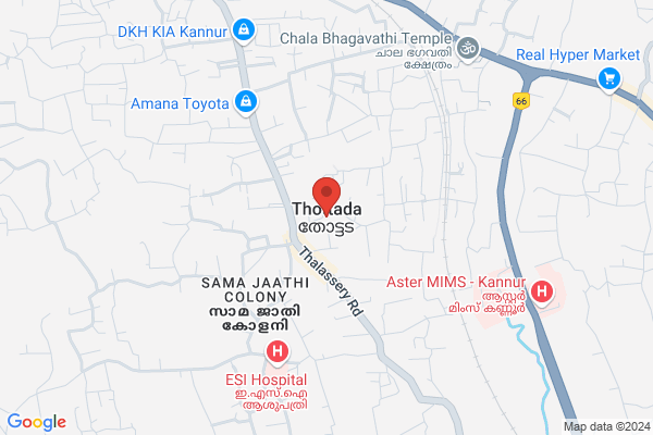 R3KNR  AC DELUXE ROOM location  Thottada Kannur KL