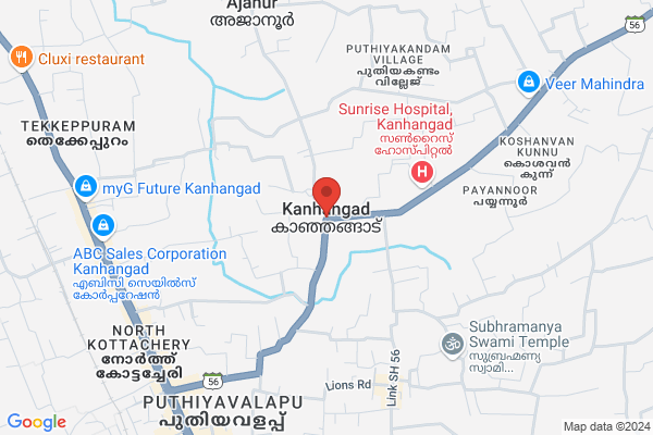 R3K HBI STANDARED AC location  Kanhangad Kasaragod KL
