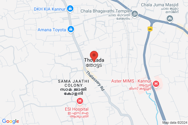 R1HS KOG NON AC ROOM location  Thottada Kannur KL