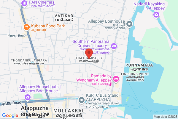 R13A VIR QUAD BED ROOM location  Thathampally Alappuzha Alappuzha