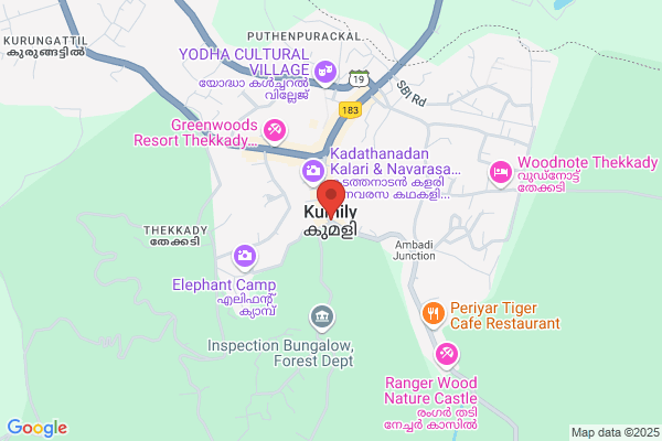 R1KY BC DELUXE ROOM location  Kumily Idukki KL