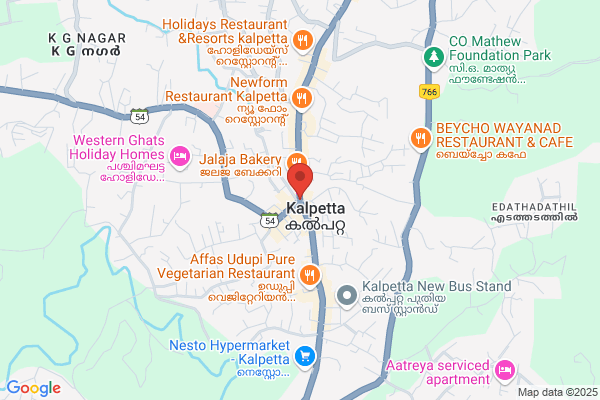 R2WHS HR PREMIUM AC ROOMS location  Kalpetta Wayanad KL