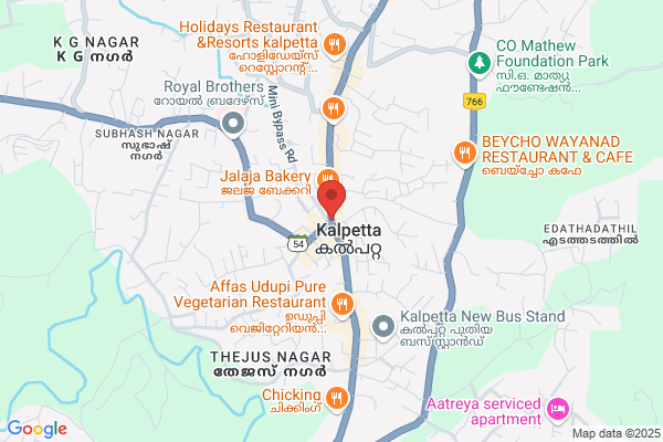 R56W KR HUT location  Kalpetta Wayanad KL