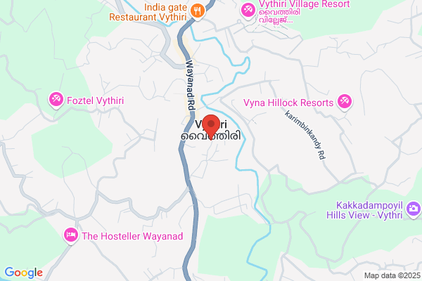 R59W RCHR  THREE BEDROOM FAMILY SUIT location  Vythiri Wayanad KL