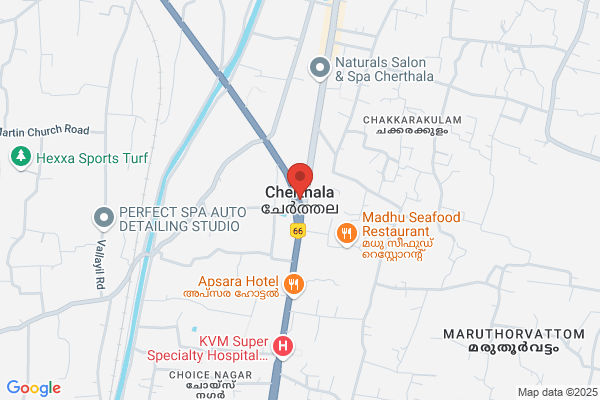 R15A AK LAKE VIEW COTTAGE location  Cherthala Alappuzha KL