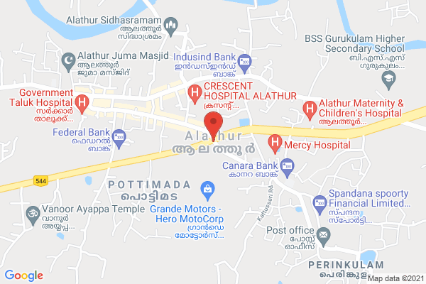 Pigeon Nest Bowl location  Alathur, Kerala, India
