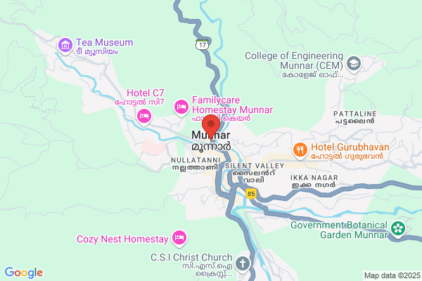 QB STAY - R108M EH ED PREMIUM ROOM location  Munnar Idukki KL