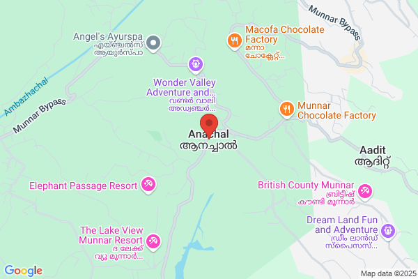 QB STAY -  R166M AVRS EXECUTIVE AC WITH BATH TUB WITH OUT BALCONY location  Anachal Idukki KL