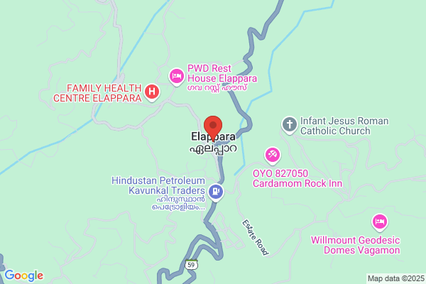 QB STAY - R21V NSUH ROSEMARY CHAMBER location  Elappara Idukki KL