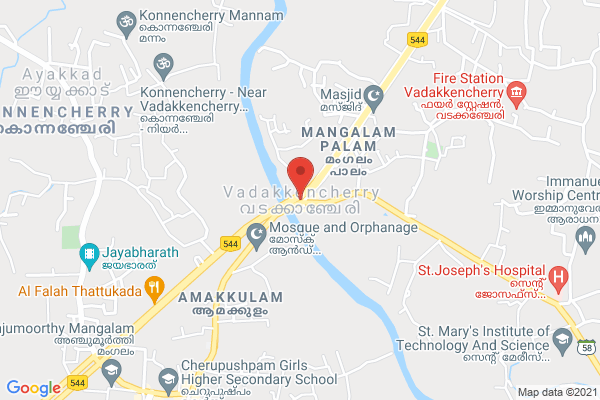 Shops/Office Rooms - Ground floor, with an area of 600sq ft, location  Vadakkencherry Palakkad KL