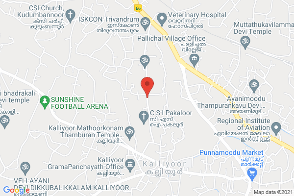 Video Advertisement location  Pakaloor Rd, Kalliyoor, Kerala 695042, India