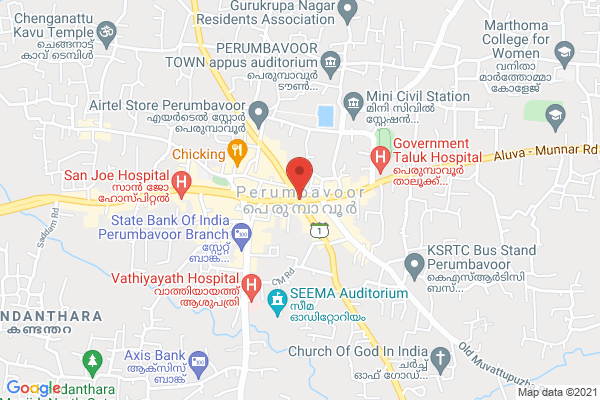 SBI CREDIT CARDS location  Perumbavoor, Kerala, India