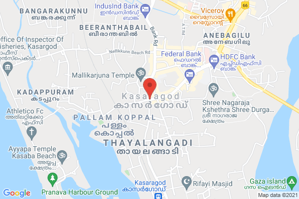 industrial building location  Kasaragod, Kerala, India