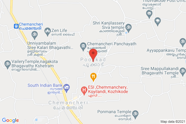 God's Own Virgin Coconut Oil location  Pookkad, Kerala 673304, India