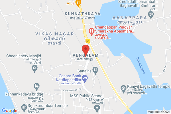 Garments production unit location  Vengalam, Chemancheri, Kerala 673303, India