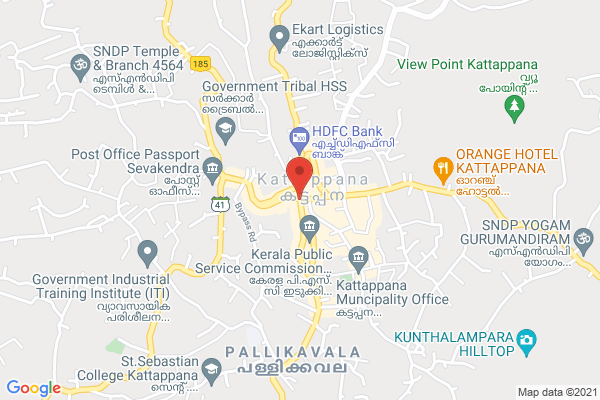coffe powder location  Kattappana, Kerala, India