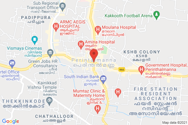 Laasto Coffee location  Perintalmanna, Kerala, India