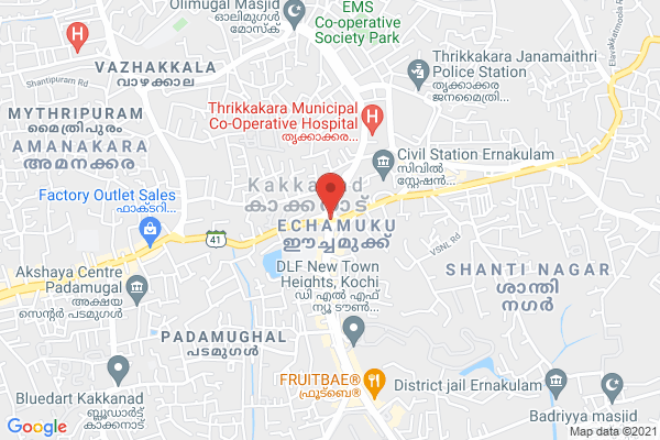 Online business location  Kakkanad, Kerala, India