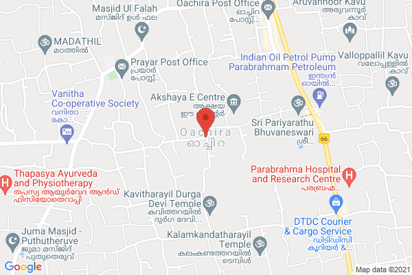 RS 1700 per sqft for house construction location  Oachira, Kerala, India
