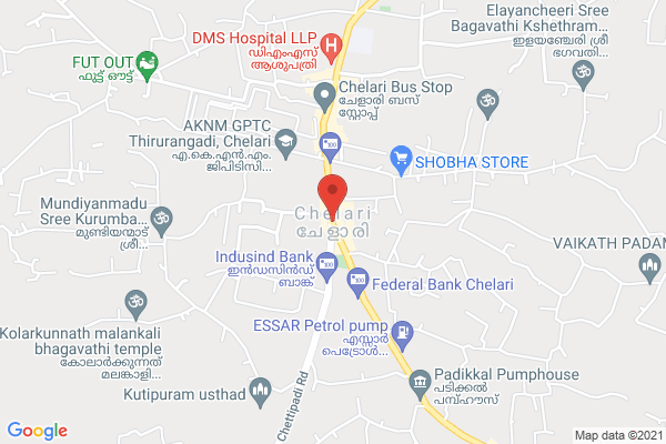 മലപ്പുറം ജില്ലയിൽ ചേളാരി കടുത് location  Chelari, Kerala, India