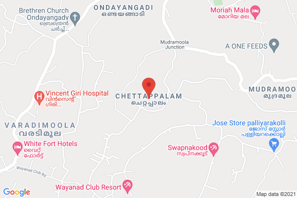 കാർ വാഷ് സെന്റർ വിൽപ്പനക്ക് വയനാട് പുൽപ്പള്ളി location  Chettappalam, Mananthavady, Kerala, India