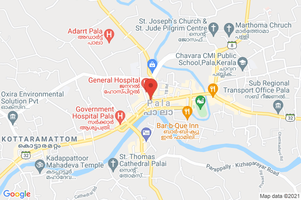 Georgette Top location  Pala, Kerala, India