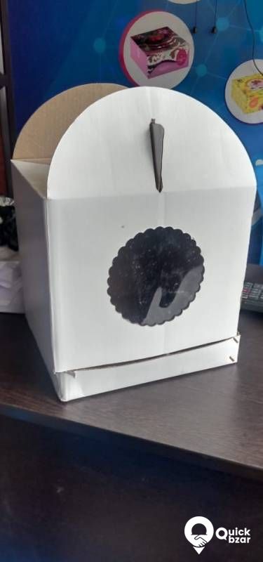 Printed Cake Box 7x7x5 to 12x12x5