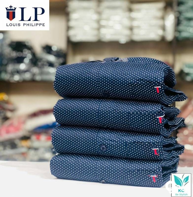 ♥️♥️♥️♥️

*LOUIS PHILIPPE*

*Dot Print Shirts*

*Quality Assured??*