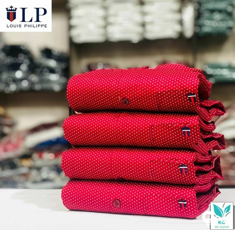 ♥️♥️♥️♥️

*LOUIS PHILIPPE*

*Dot Print Shirts*

*Quality Assured??*