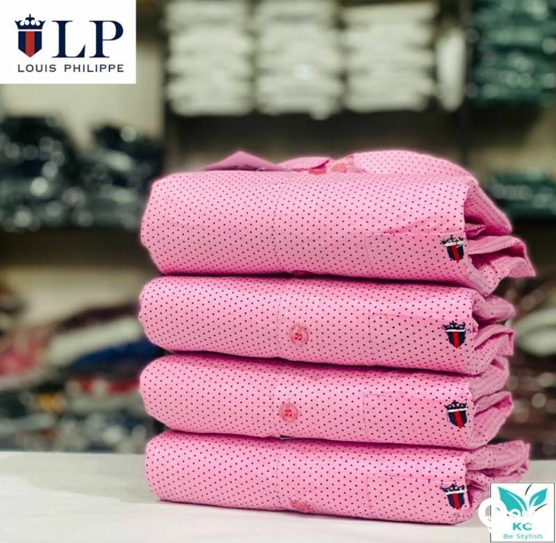 ♥️♥️♥️♥️

*LOUIS PHILIPPE*

*Dot Print Shirts*

*Quality Assured??*