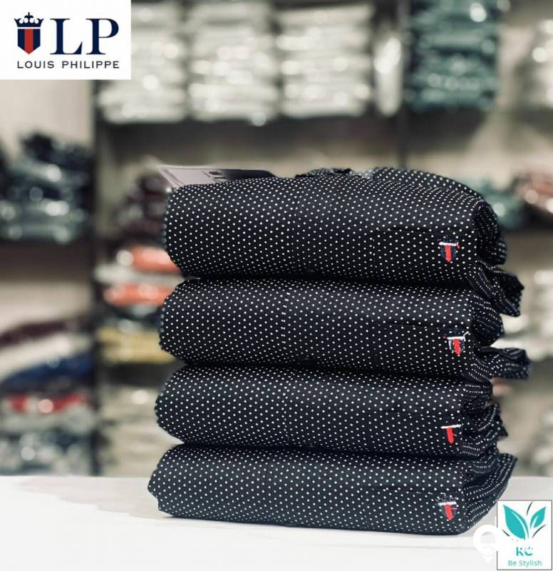 ♥️♥️♥️♥️

*LOUIS PHILIPPE*

*Dot Print Shirts*

*Quality Assured??*