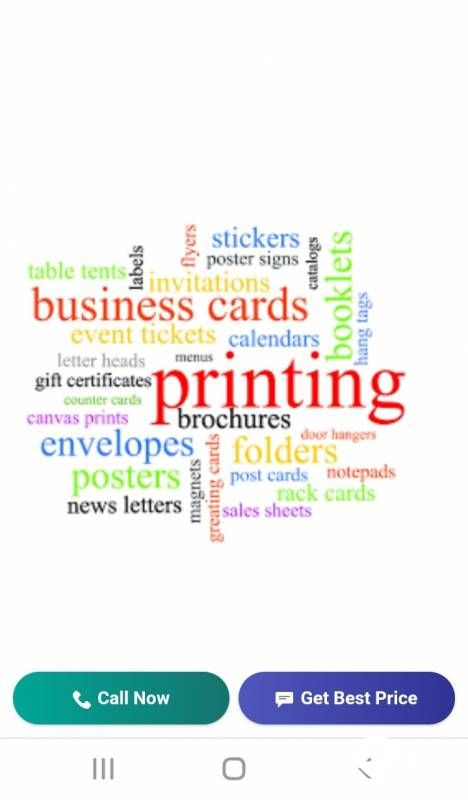 every type of printing services