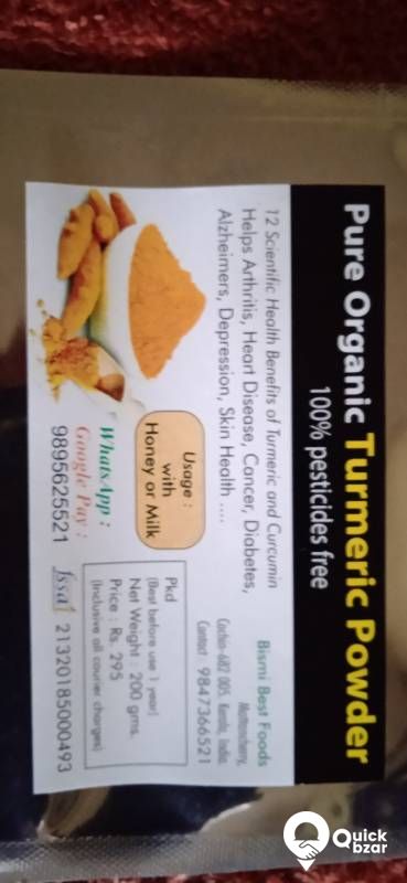 CURCUMIN TURMURIC POWDER