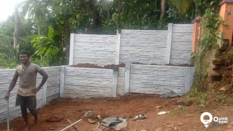 Precast compound wall