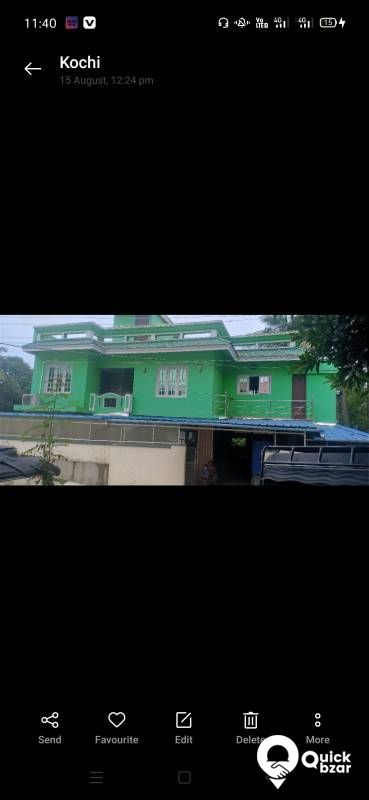 4 cent plot House for sale edappally,prise 70 lack,price negotiable,