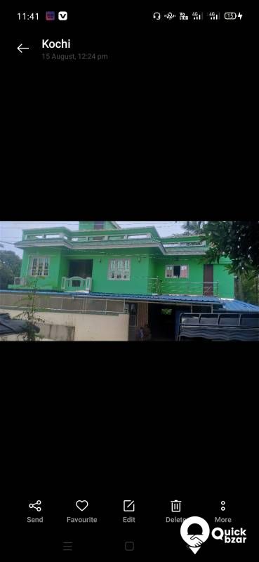 4 cent plot House for sale edappally,prise 70 lack,price negotiable,
