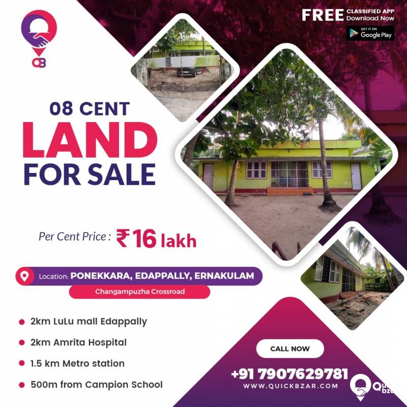 Land and old House for sale