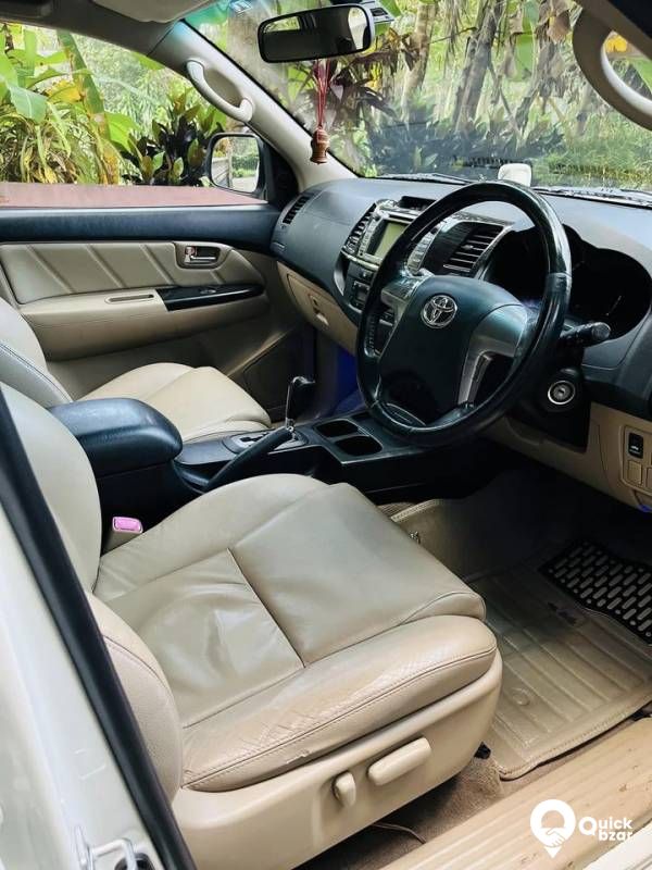 TOYOTA FORTUNER AUTOMATIC 2014 MODEL FOR SALE