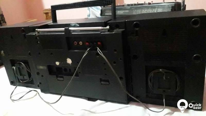 National Boombox Casatte And Auxiliary