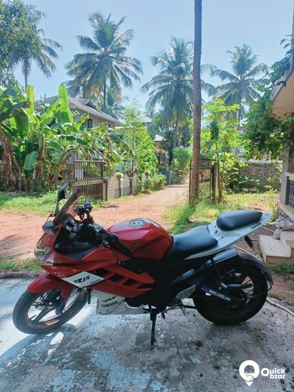 R15 with new helmet