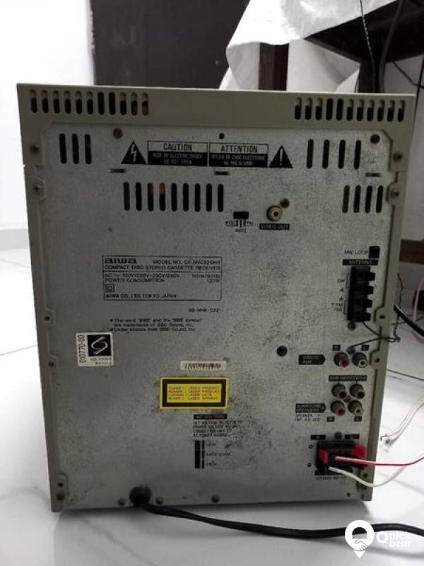 Aiwa Audio System Unit Only For Sale