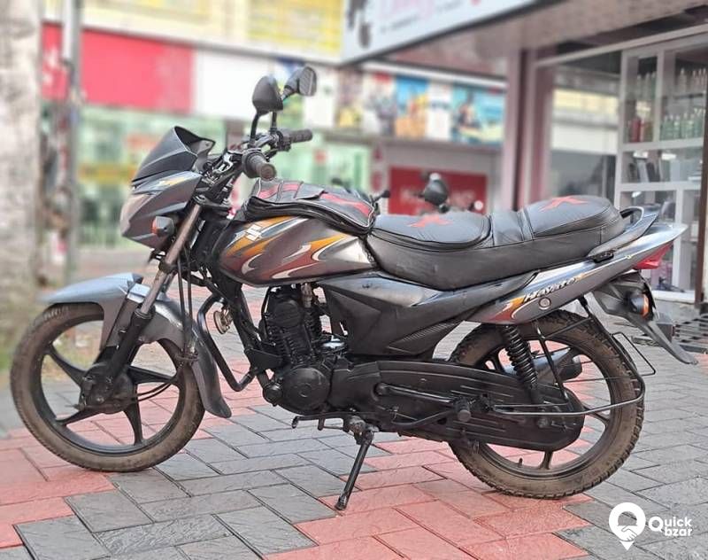 Suzuki Hayate 2013 model Self start