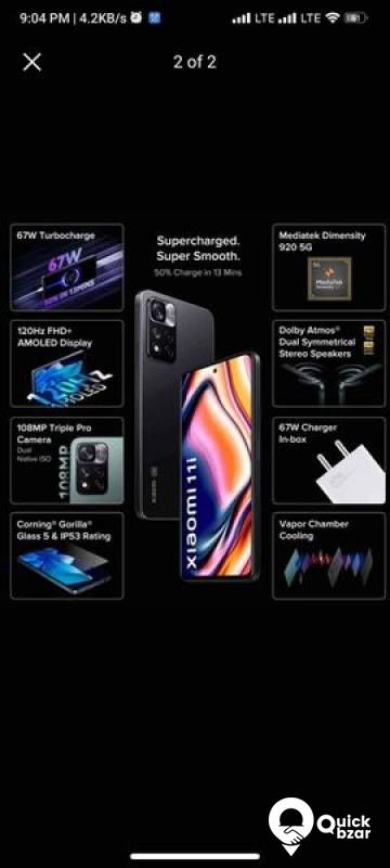 Xiaomi 11i 5G FOR SALE